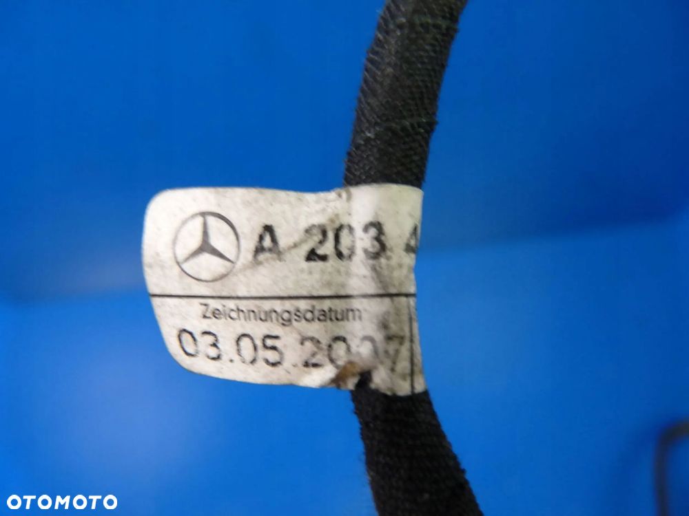 Mercedes-Benz CLC CL203 W203 WIĄZKA CZUJNIKÓW PARKOWANIA PDC TYŁ - 2