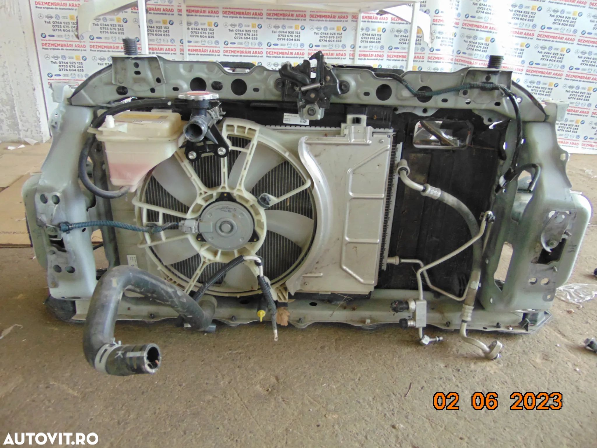radiator clima Toyota Yaris 2011-2019 radiatoare apa clima radiator clima yaris 3 p13 1.0 - 1
