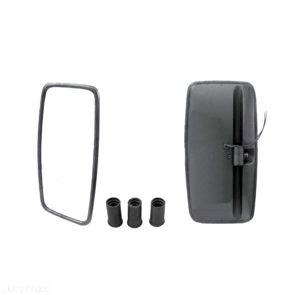 Oglinda retrovizoare exterioara Tir Partea Stanga/ Dreapta Convex Manuala Cu Incalzire 410x205 mm pentru brat fi 15/18/20/22 mm - 1