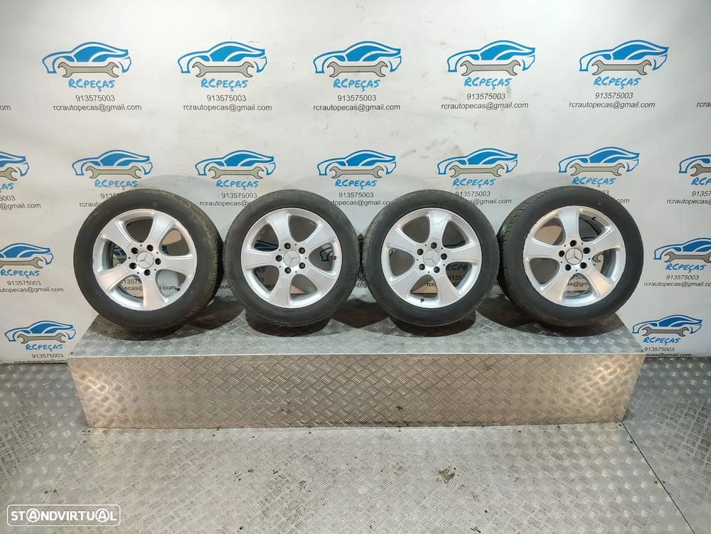 Jantes 16 originais MERCEDES BENZ CLASS A W169 6J ET46 5x112 - 9