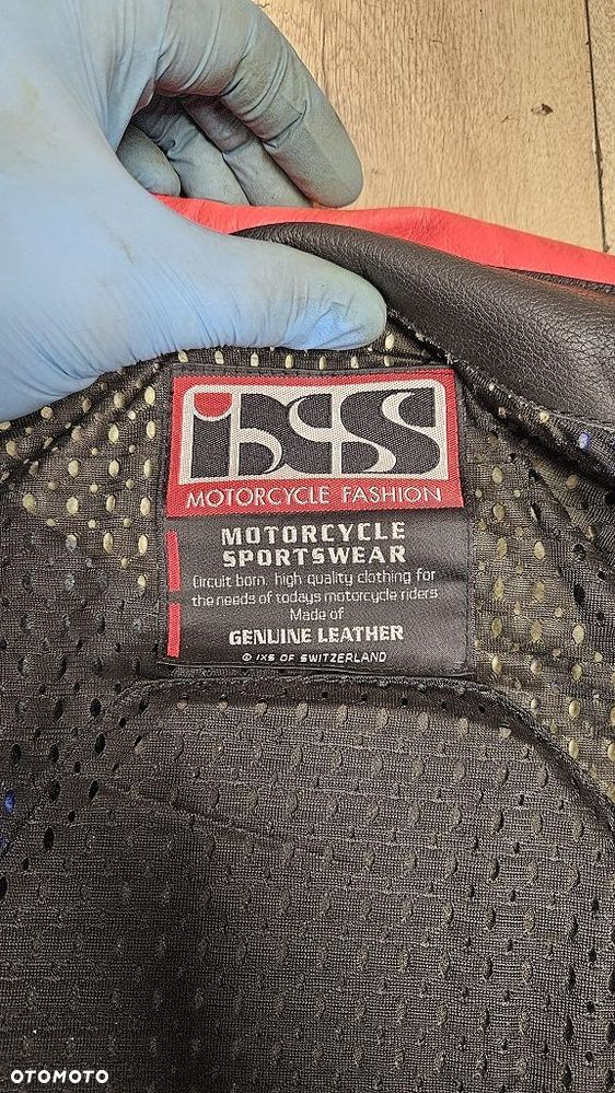 Kurtka motocyklowa skórzana IXS rozmiar 54 - 14