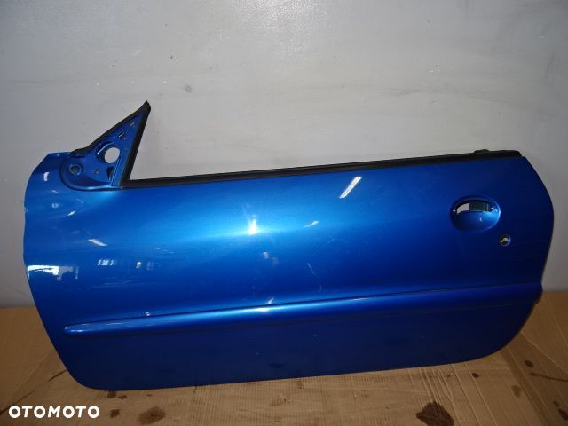 DRZWI LEWY PRZÓD LEWE PRZEDNIE PEUGEOT 206 CC LAK:KMF NR798 - 2
