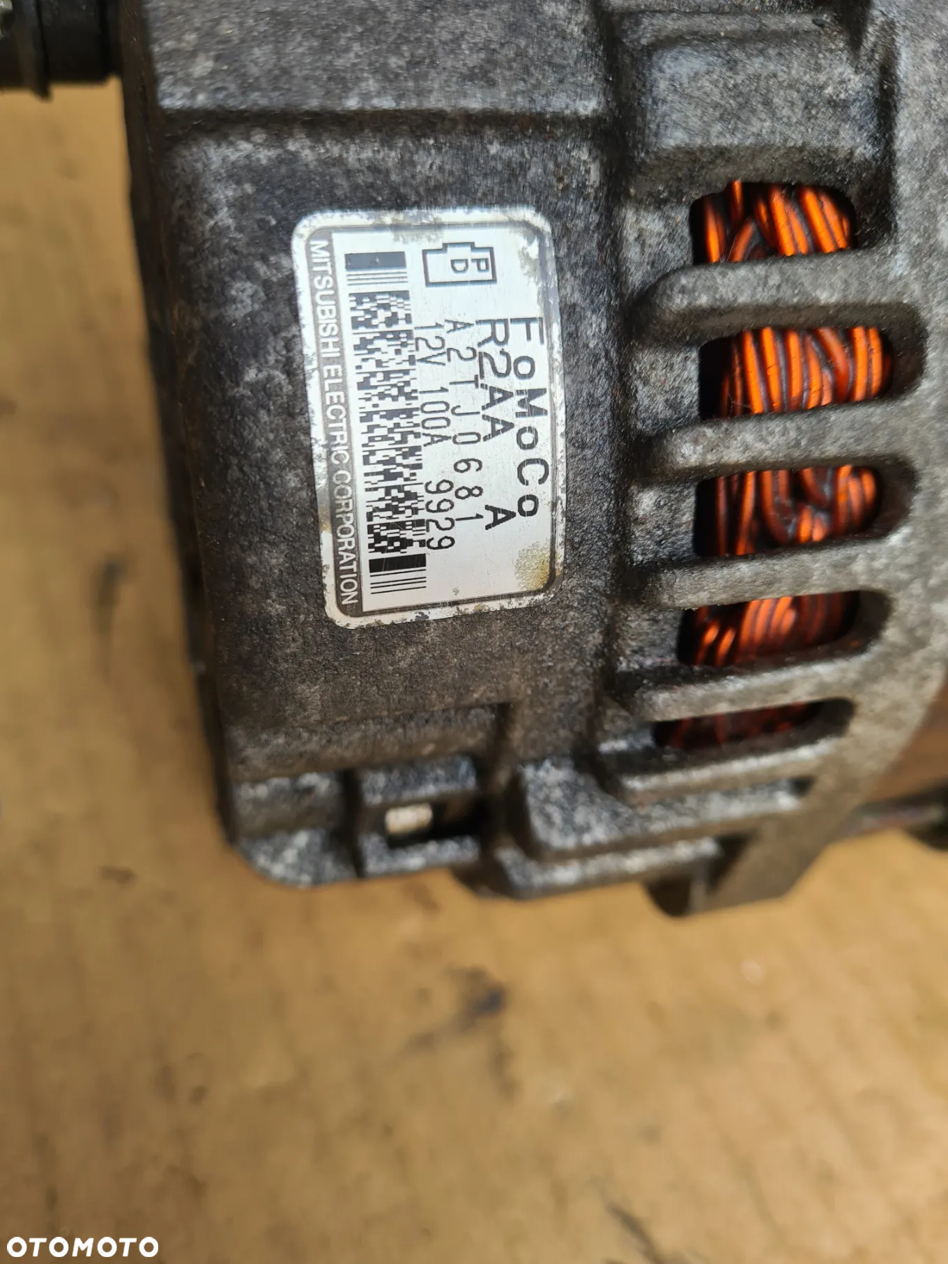 Mazda 6 GH Alternator  silnika 2.2 diesel r2aa - 5