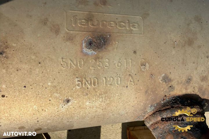 Esapament / Evacuare / Toba completa 2.0 TDI 5N0253611C Volkswagen VW - 5