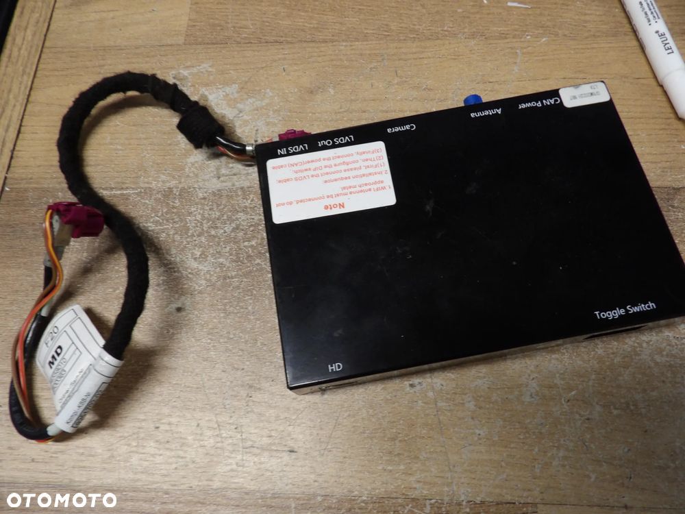 BMW - F21 - URZĄDZENIE CAR PLAY - ADROID AUTO- APPLE PLAY - TOGGLE SWITCH - DEMONTAŻ - 1