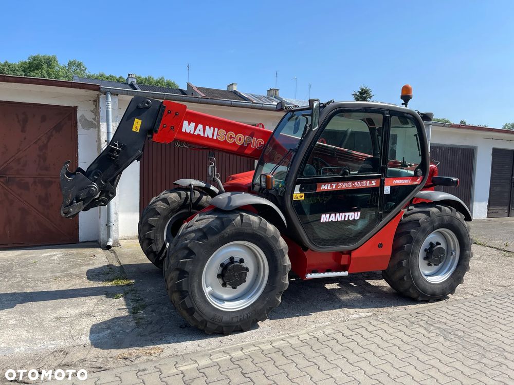 Manitou Ładowarka teleskopowa Manitou MLT 730-120 LS TURBO_Perkins 4 Cylindrowy 120 KM + Skrzynia biegów 40 KM/H SZYBKA_Napęd 4X4 - 14
