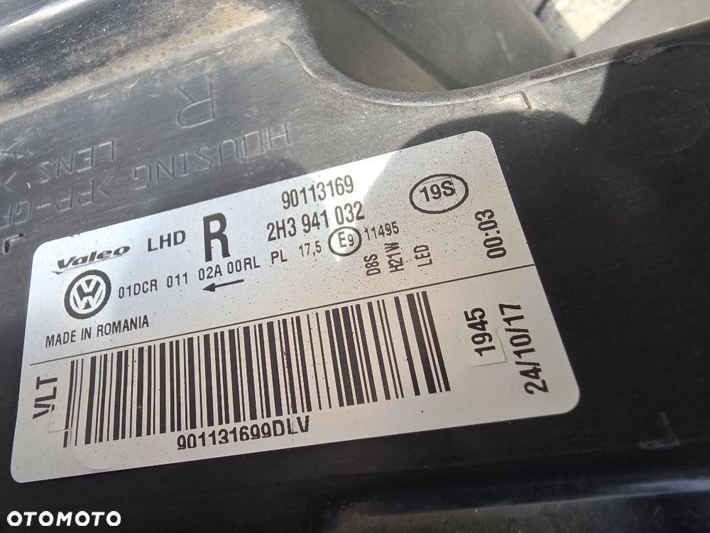 VW AMAROK 1 I 2H3 LIFT Lampy przód Bi-Xenon Led 2H3941031 2H3941032 16-20 - 16