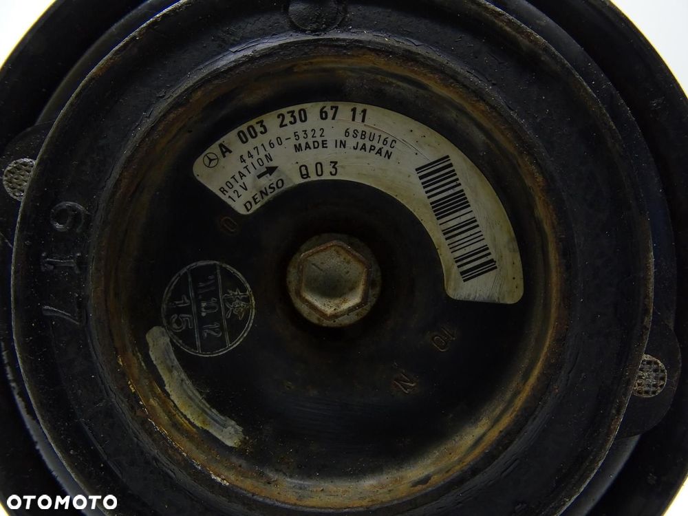 SPRĘŻARKA KOMPRESOR KLIMATYZACJI 447280-6531 1.6 CGI MERCEDES W246 B-KLASA - 7