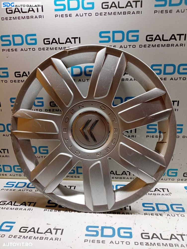 Capac Ornament Janta Roata Citroen C4 1 2004 - 2011 Cod 9657734780 [M7405] - 3