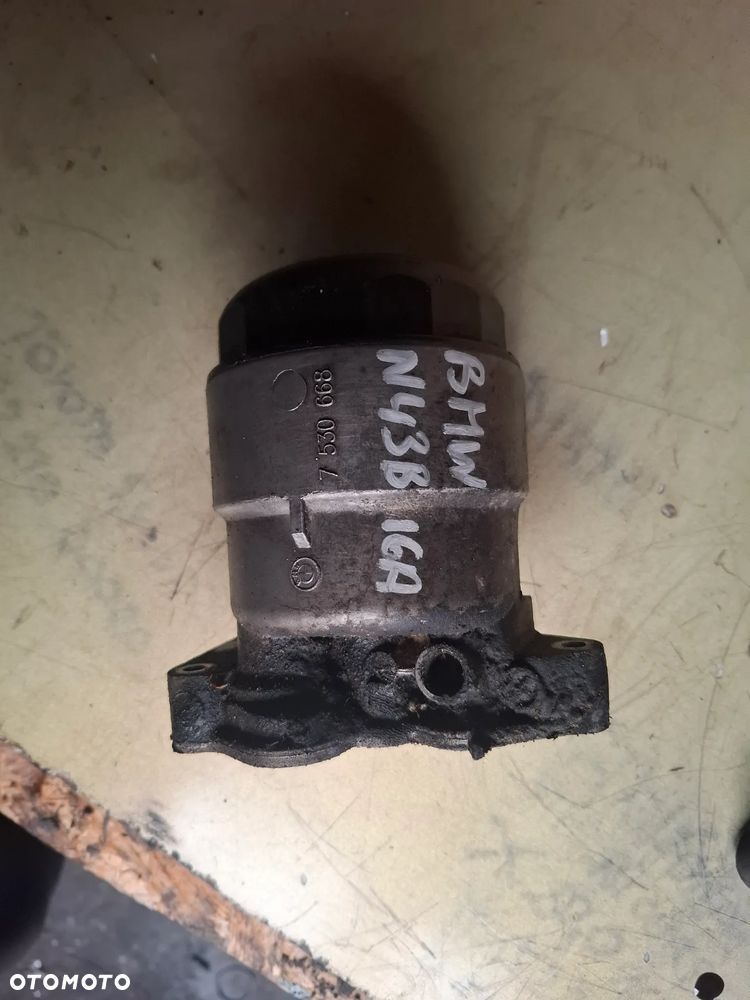 BMW E60 E61 E87 E90 E91 1,6 N43B16A obudowa filtra oleju 7530668 - 1