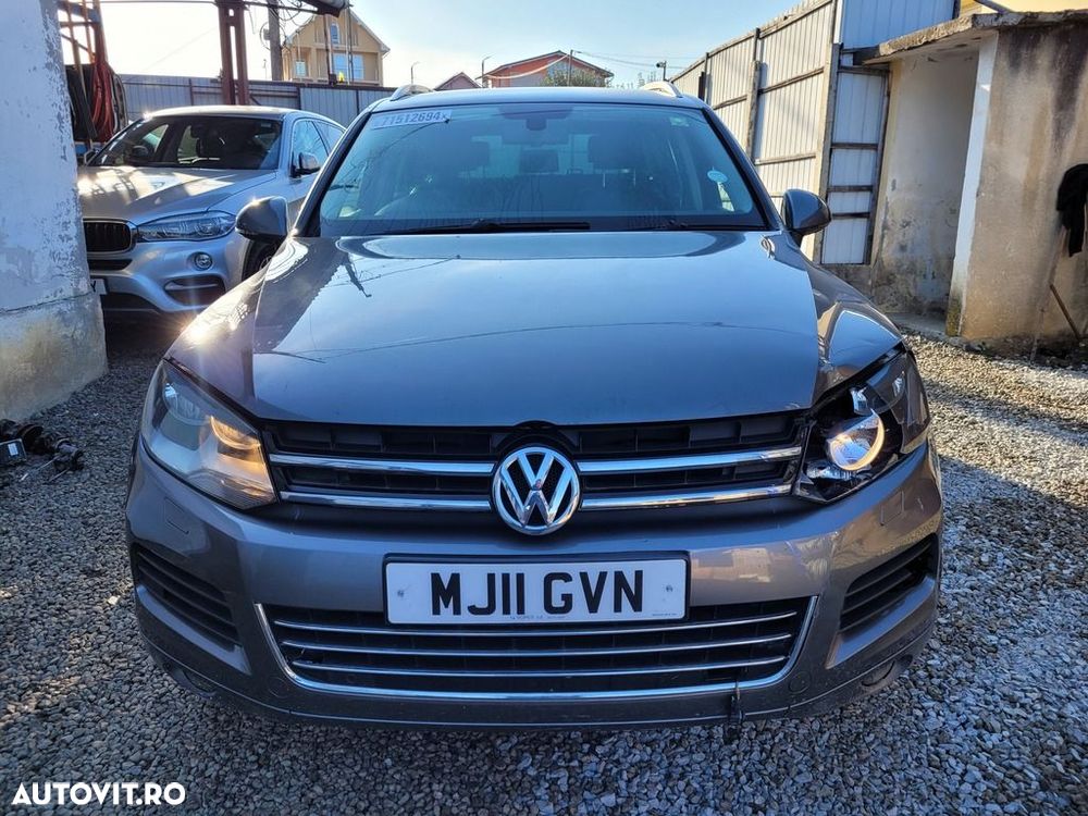 Galerie evacuare Volkswagen Touareg 7P 3.0 TDI 2010 - 2014 204CP CASD (1109) STANGA 059253 - 4