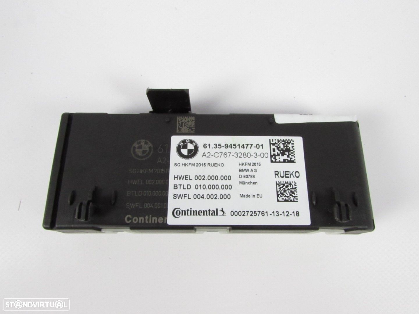 Modulo Tampa da Mala SEMI-NOVO/ ORIGINAL BMW 3 Touring (F31)/BMW X5 (F15, F85)/B... - 1