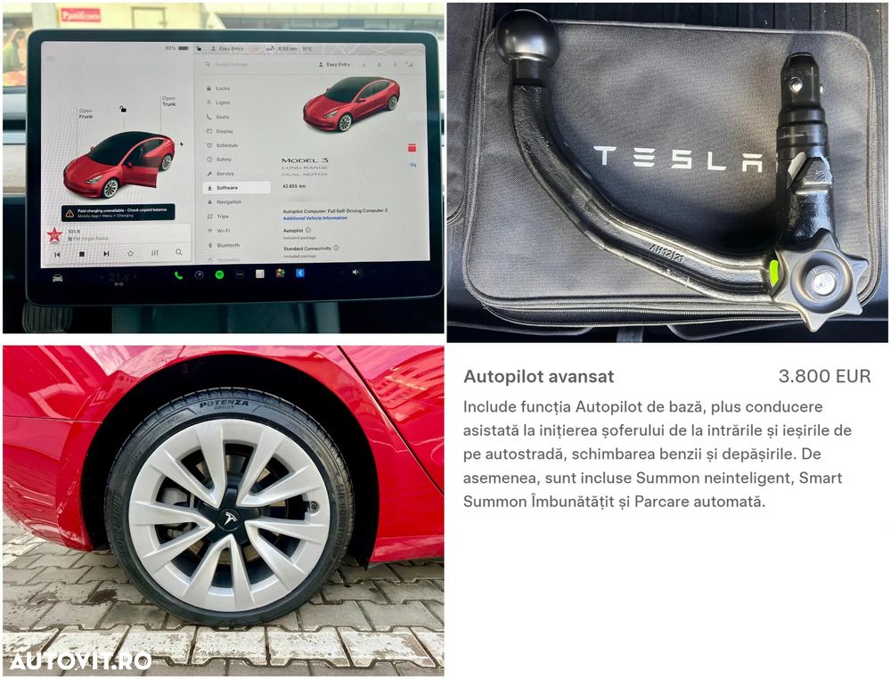 Tesla Model 3 Langstreckenbatterie Allradantrieb Dual Motor - 10