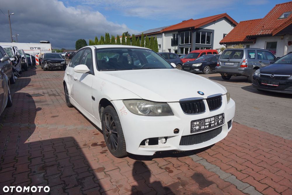 BMW 3 E90 SEDAN 2005 A34 2.0 16V N46B20B 150KM GS6-17BG BIAŁY na części - 7