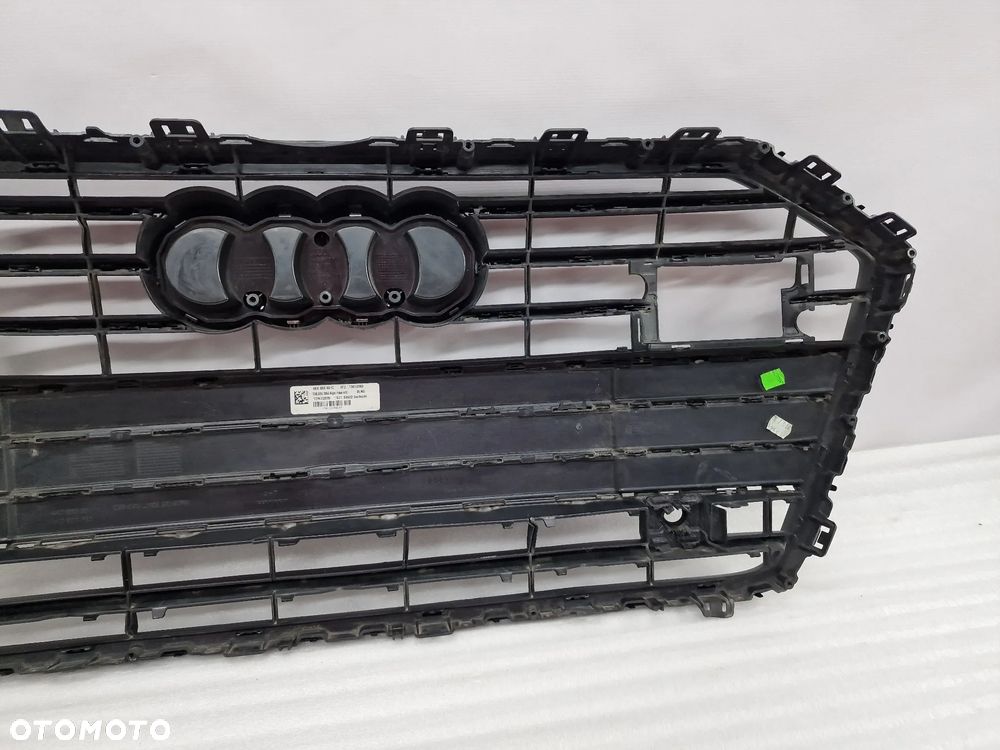 AUDI A6 C8 S-LINE 4K0 18- ATRAPA / GRILL PRZEDNI PRZÓD NA PDC , POD RADARY WERSJA BLACK / CZARNY , NR 4K0853651C , NR AUKCJI GL162 - 19