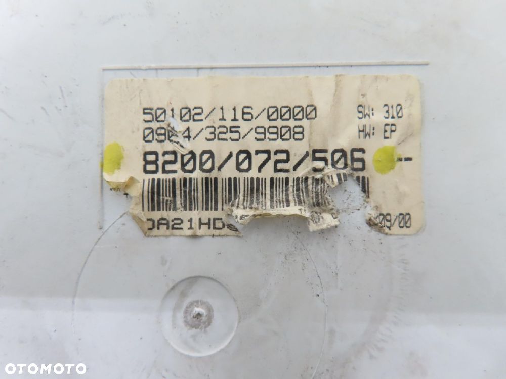 STACYJKA STEROWNIK RENAULT CLIO II 1.2 7700115160 7700113511 21656613 - 3