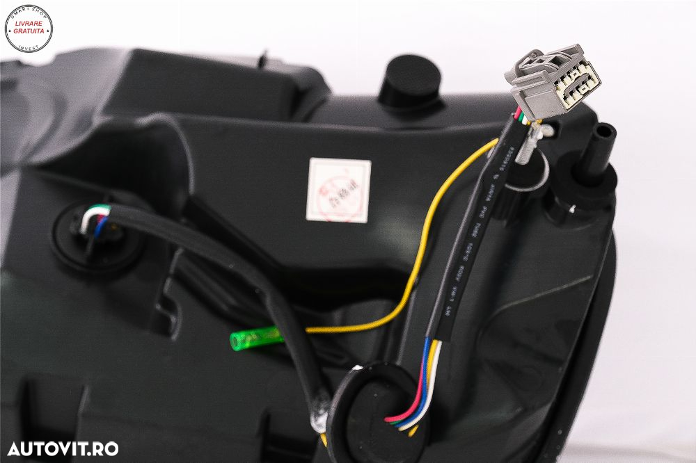 Stopuri Full LED Ford Mustang VI S550 (2015-2019) Fumuriu cu Semnal Dinamic Secven- livrare gratuita - 15