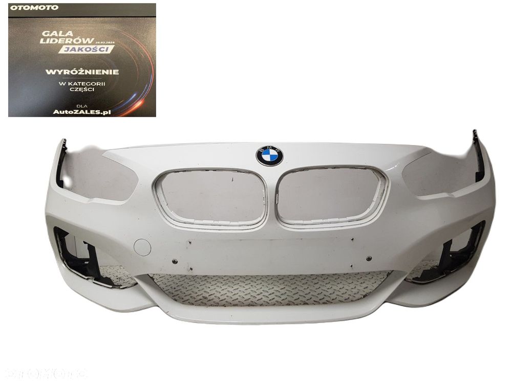 ŁADNY PRZEDNI ZDERZAK PRZÓD BMW 1 F20 F21 M-PAKIET MPAKIET LCI LIFT 15-19  4xPDC - 1