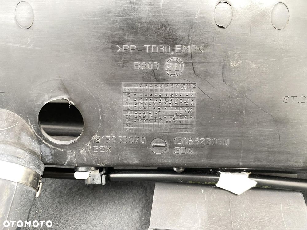 DUCATO BOXER JUMPER 14- PODSZYBIE CZARNE KOMPLETNE Z GUMOWYMI ODPŁYWAMI - 7