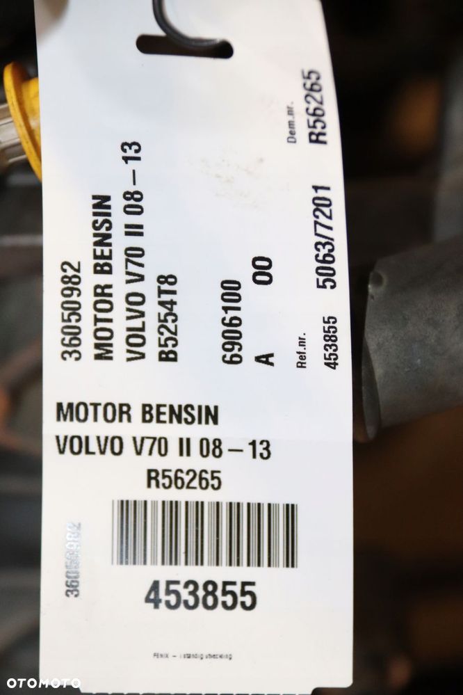 volvo v70 s80 v60 s60 silnik 2.5t b5254t8 b5254t6 b5254t10 b5254t11 - 11