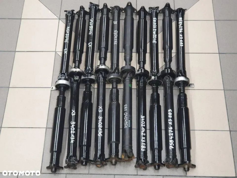 BMW X3 E83 WAŁ NAPĘDOwy regnerowany 3402136 - 3