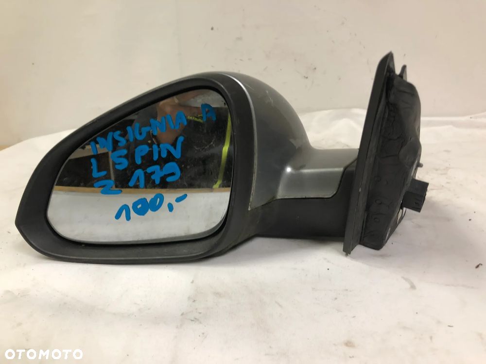 - LUSTERKO LEWE OPEL INSIGNIA A 5 PIN Z179 USZKODZONA OBUDOWA - 5