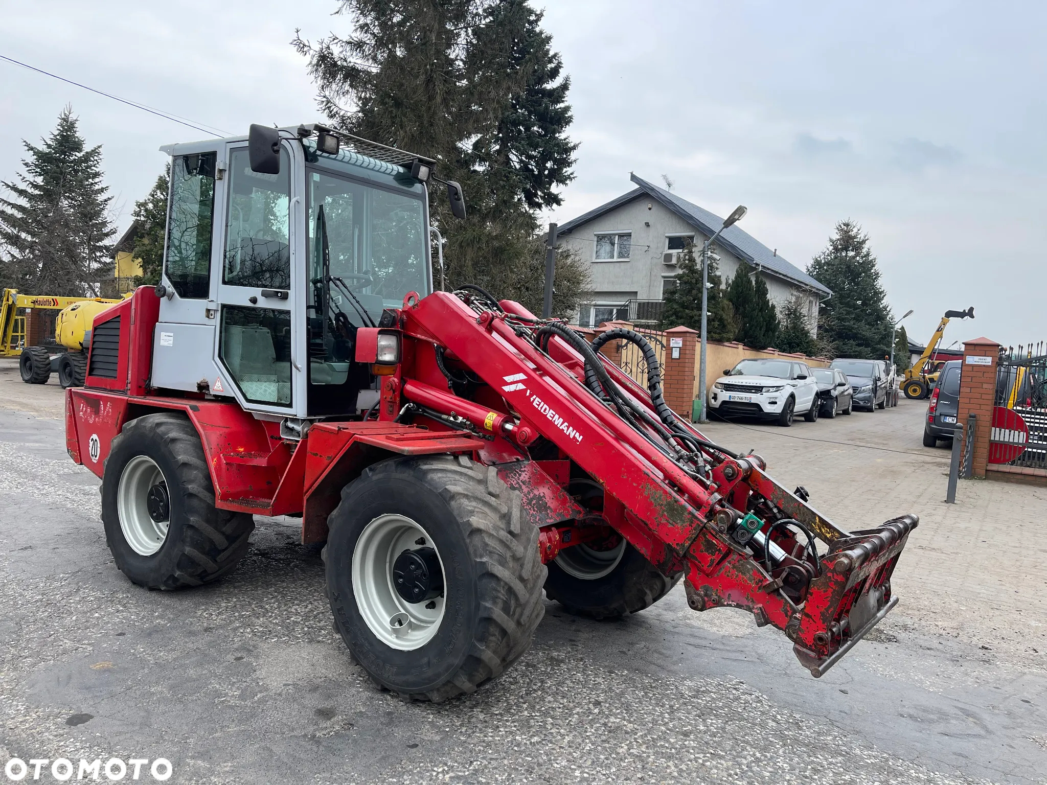 Weidemann Ładowarka przegubowa teleskopowa Weidemann 4004 łamana w połowie 2007 Rok - 4