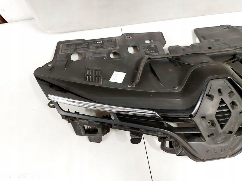 RENAULT CLIO 4 IV GRILL ATRAPA ZDERZAKA CHŁODNICY PRZÓD - 2