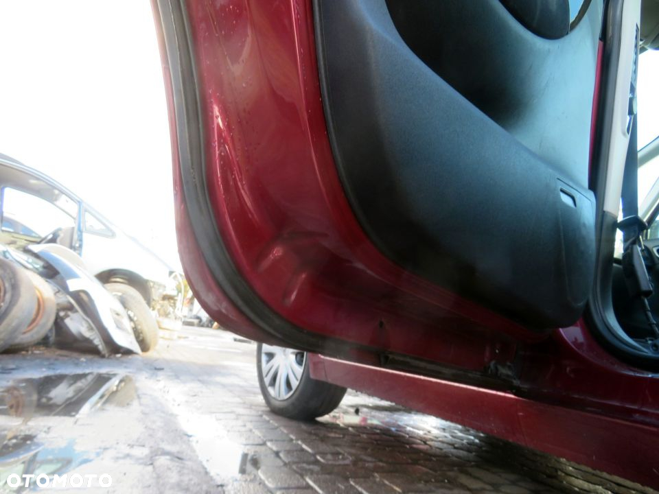 DRZWI TYLNE LEWE C4 GRAND PICASSO I KHLD 9006K4 9006N4 CZERWONY BURLAT CITROEN 2006-2010 - 7