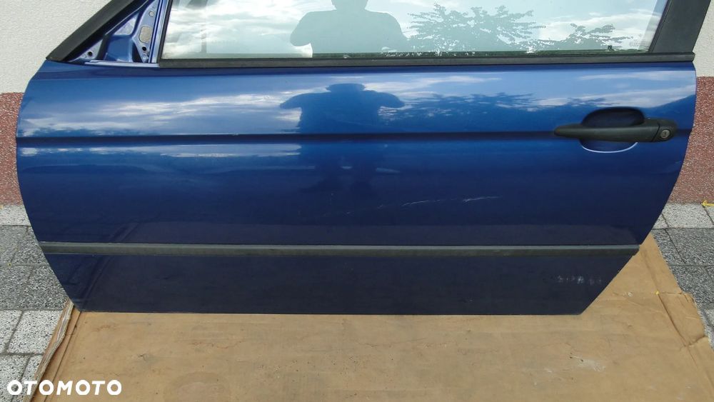 BMW 3 E46 COMPACT DRZWI LEWE TOPASBLAU 00-04r EUROPA - 5