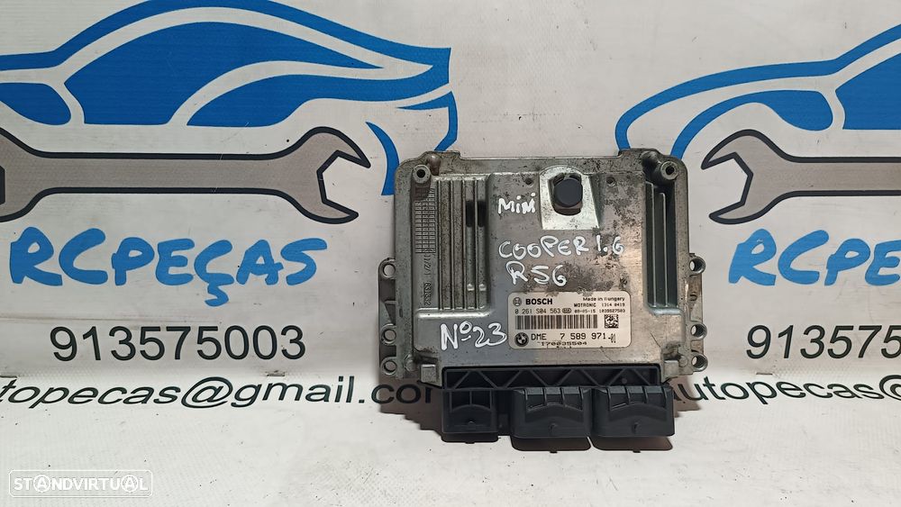 .CENTRALINA ECU MOTOR MINI COOPER R56 1.6i 16V 120CV N12B16AA N12B16A R55 R57 CLUBMAN 0261S04563 DME758997101 DME7589971 7589971 170035504 - 1