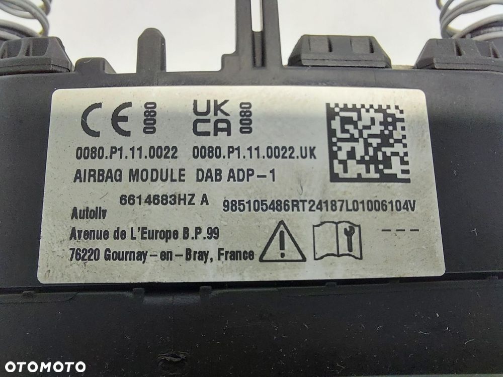 RENAULT Scenic E-Tech V 5 Poduszka powietrzna Airbag kierowcy 6614683HZ - 5