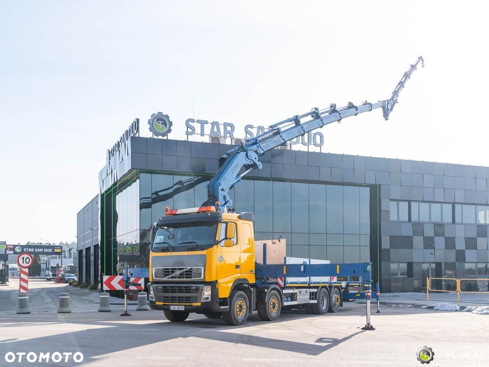 Volvo FH 400 8x2 HIAB 600E-7 FLY JIB HDS Żuraw - 7