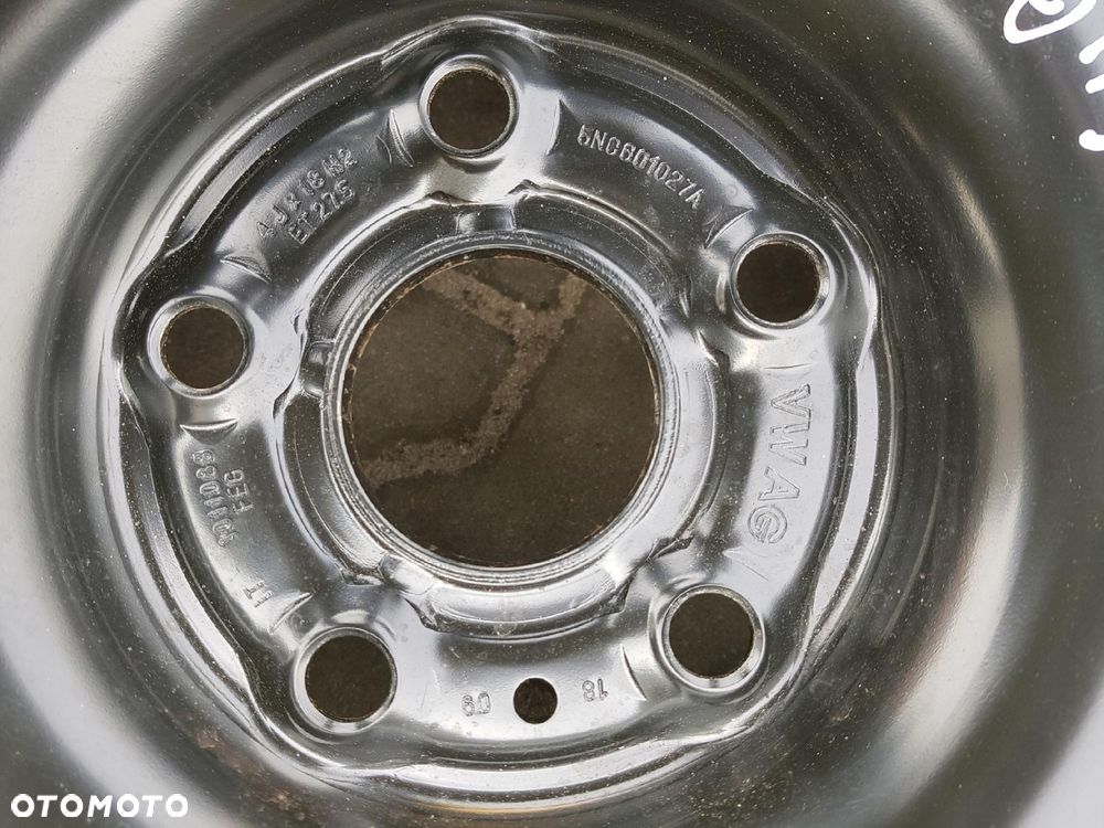 VW TIGUAN I 5N 06-15r KOŁO DOJAZDOWE 18 5X112 5N0601027A - 5