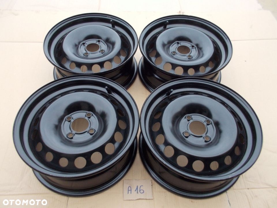 4x Felgi 15 Renault Clio IV Dacia Lodgy Logan Sandero Stepway 6j 4x100 ET40 + czujniki TPMS - 1