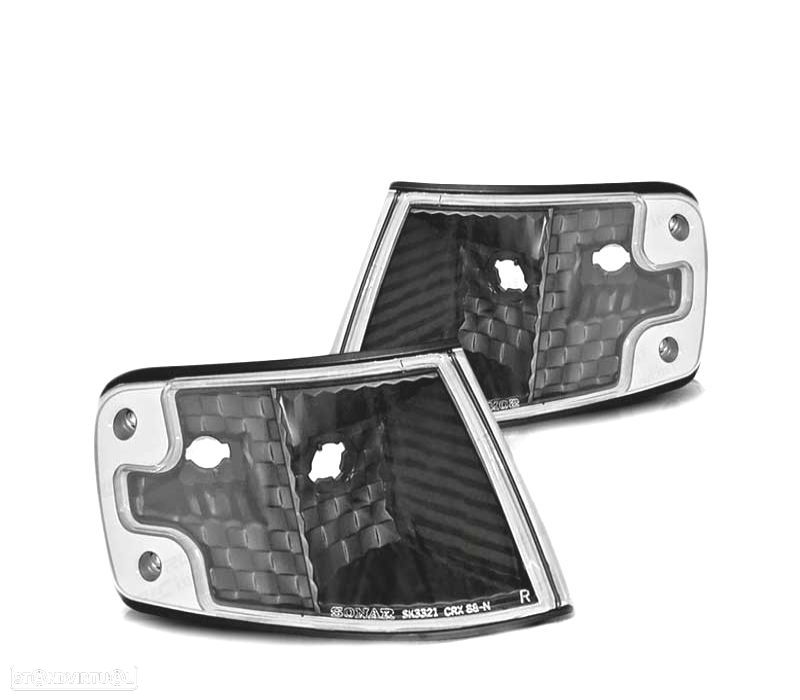 PISCAS FRONTAIS HONDA CRX 87-89 PRETO - 1