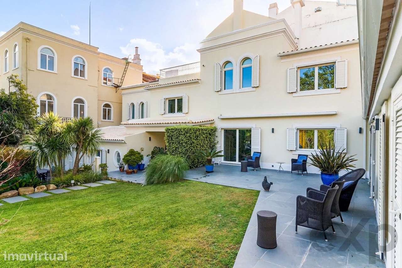 Monte Estoril - Encantadora Moradia de Luxo com amplo jardim e piscina - Grande imagem: 3/34