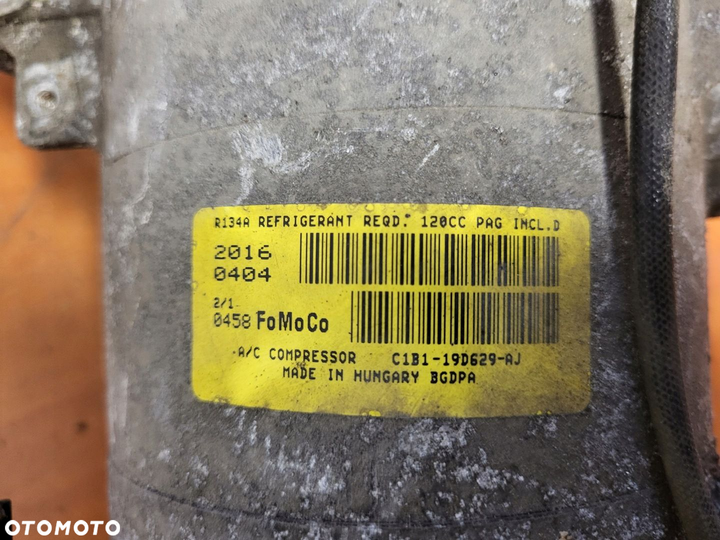 SPRĘŻARKA KLIMATYZACJI FORD 1.0 ECOBOOST C1B1-19D629-AJ - 4