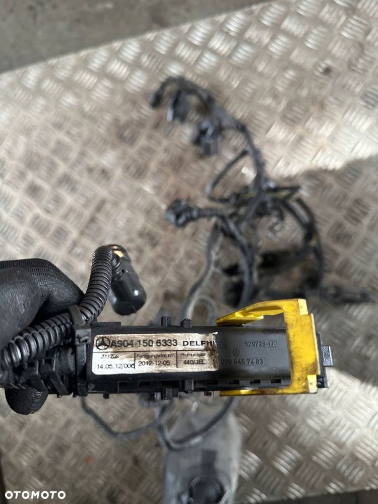 INSTALACJA WIĄZKA SILNIKA MERCEDES ATEGO OM 1322 EURO 5 OE 9041506333 - 2
