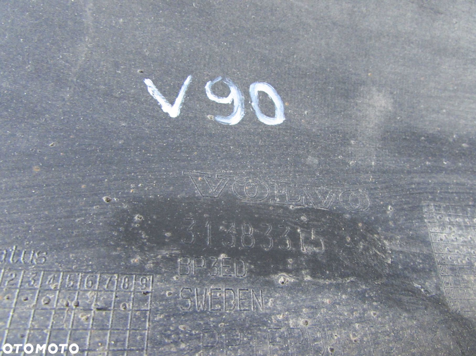 VOLVO V90 16-20 ZDERZAK TYL TYLNY 4X PDC 31383315 - 15