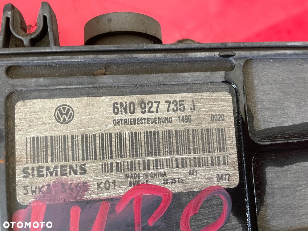 KOMPUTER STEROWNIK SKRZYNI BIEGÓW VW LUPO  6N0927735J - 2