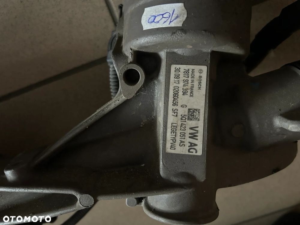 GOLF VII A3 8V LEON MAGLOWNICA PRZEKŁADNIA KIEROWNICZA 5Q1423051AS - 6