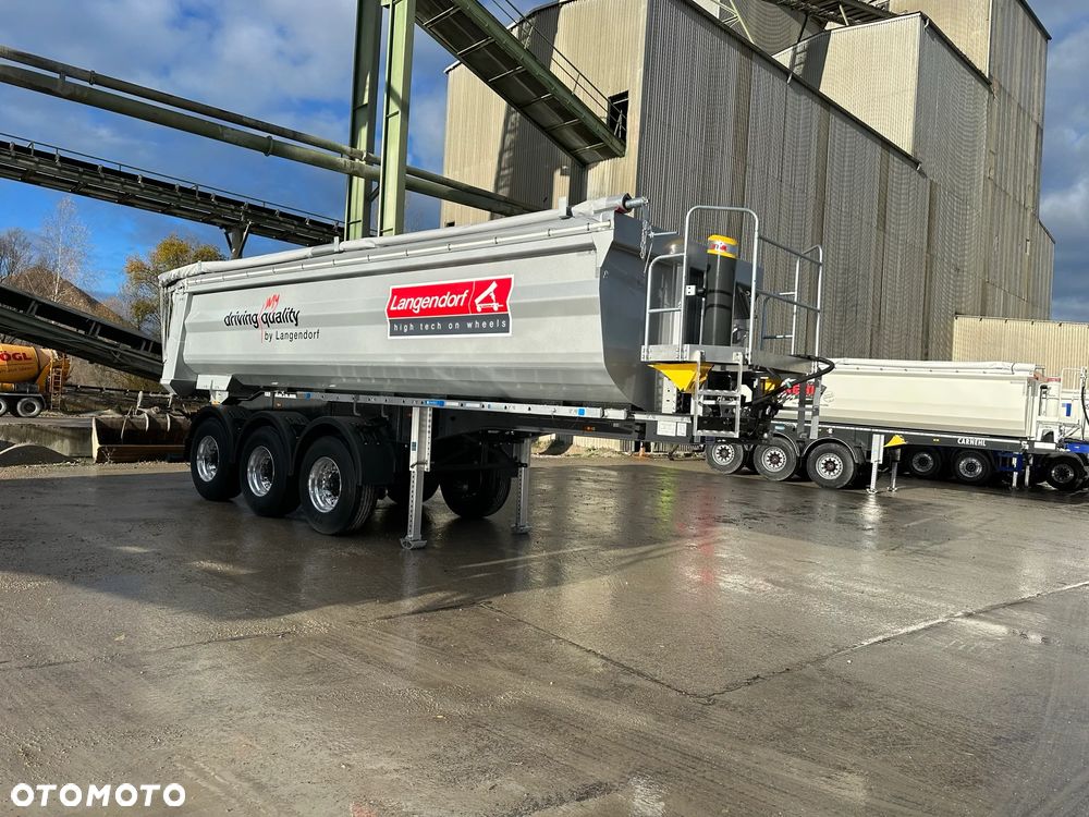 Netto 535,00 € / 80 kg mniej !! / Silos / Wywrotka / Aluminiowe podpory / Naczepy / Dostawa DPD - 8