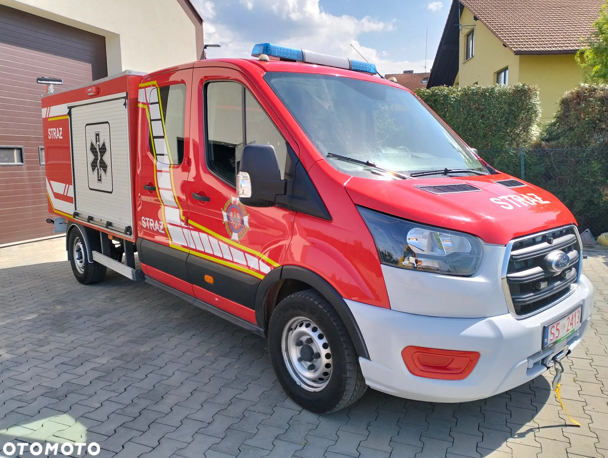Ford Transit 2.0 TDCI Straż Strażacki Pożarniczy - 9