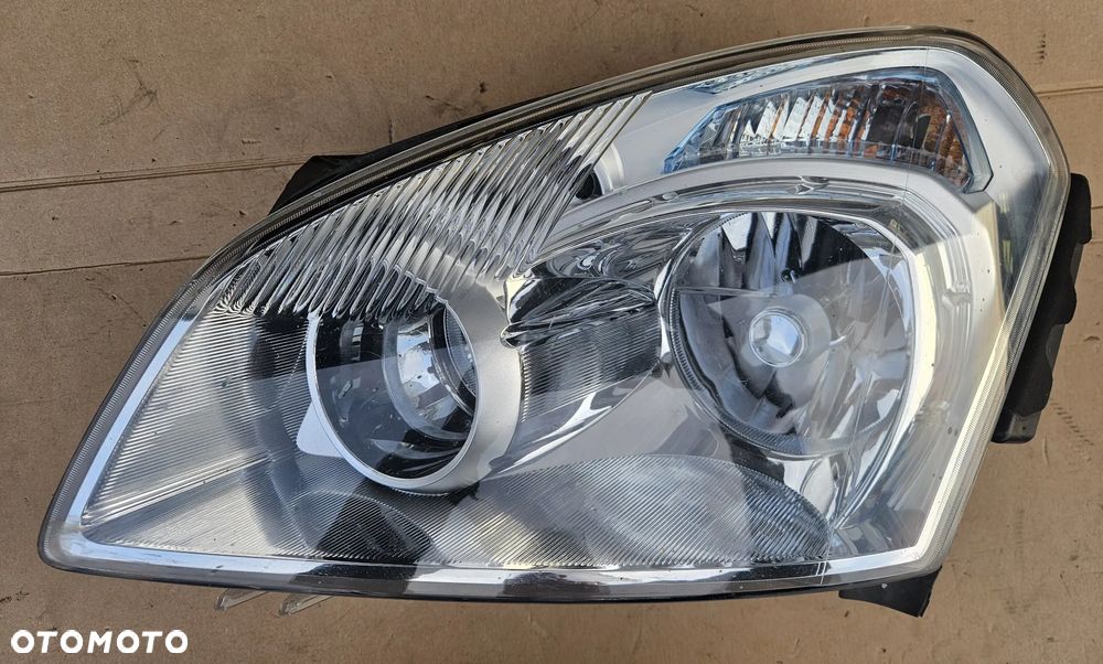 Nissan Qashqai I 1 J10 lampa przód przednia  prawa lewa xenon EN - 8
