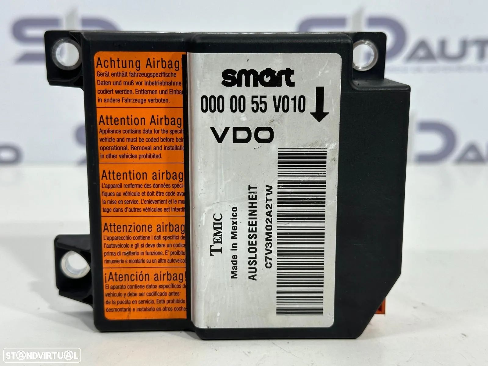 Centralina Airbags - Smart Fortwo W450 (2004) - 1