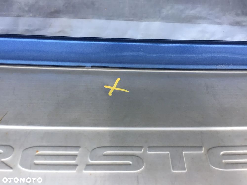 SUBARU FORESTER II SG 2003-2008 ZDERZAK TYLNY TYŁ NAKŁADKA LISTWA CHROM - 7