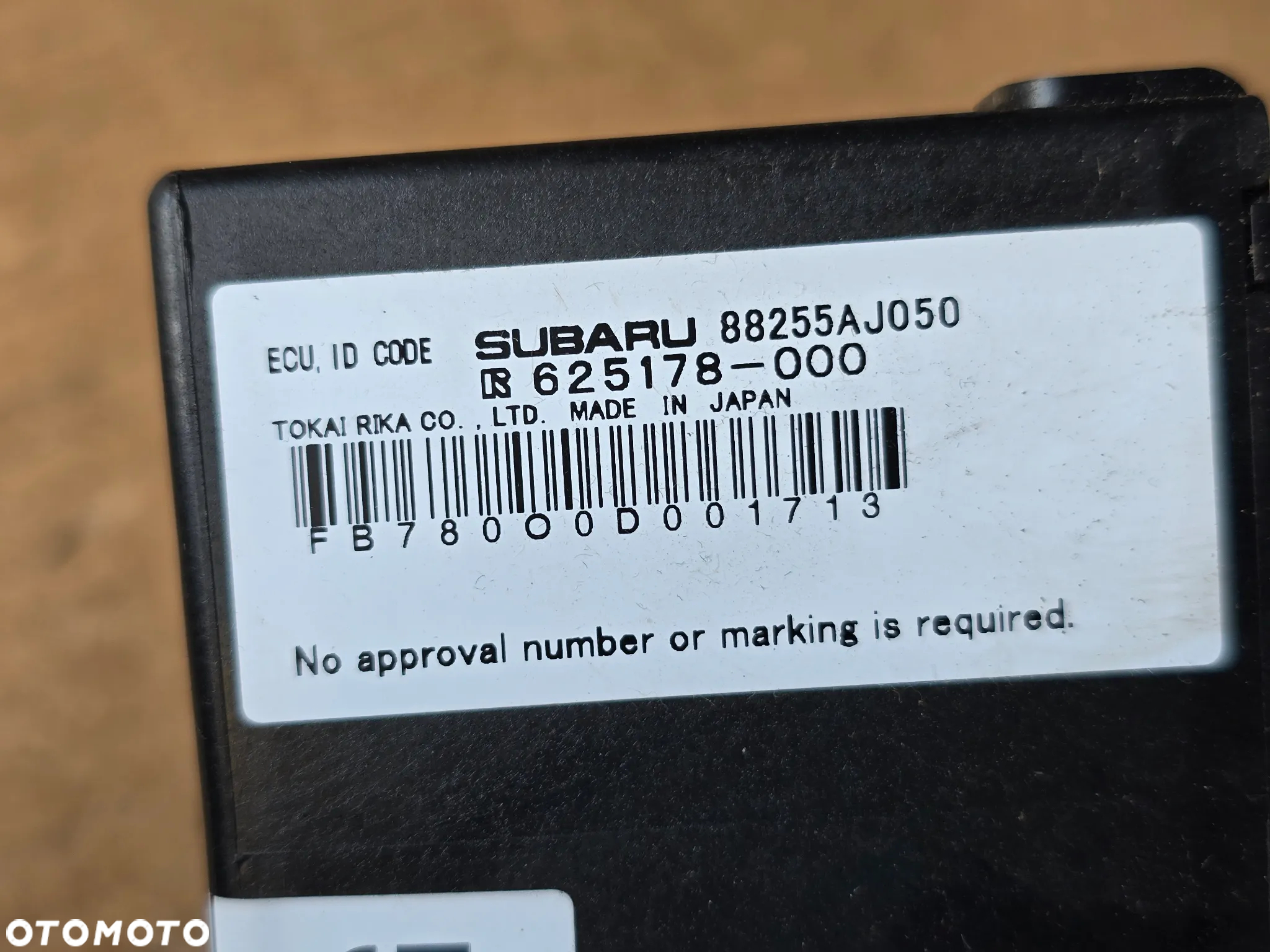 Subaru Outback IV BR zestaw startowy licznik kluczyki komputer silnika moduły skrzynka blokada kierownicy diesel - 15