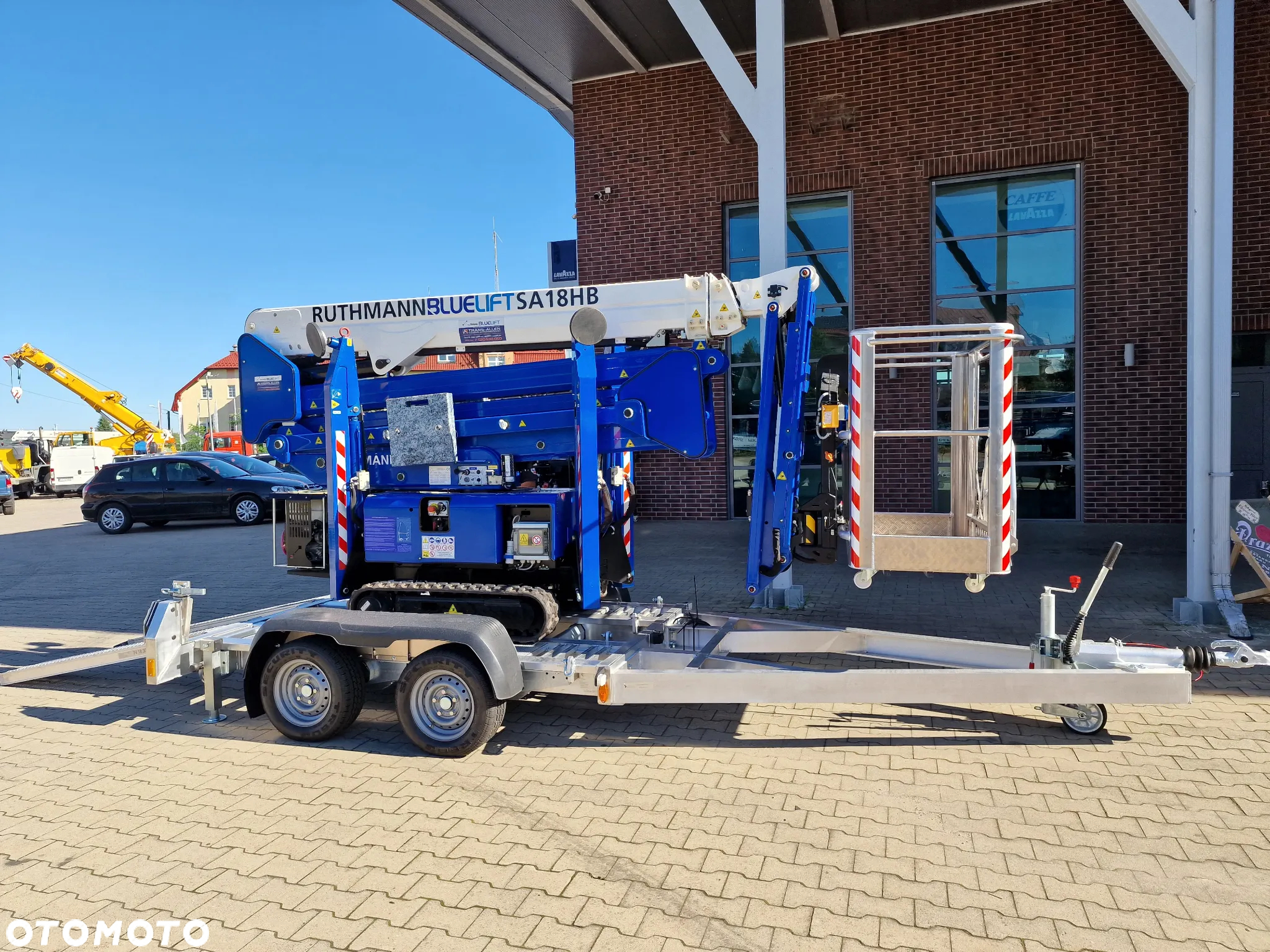 Inny Przyczepa CLM FLY 500 lekka aluminiowa o ładowności 3t ! Fabrycznie nowa od Dealera w Polsce! Przyczepa aluminiowa lekka pod maszyny budowlane DMC do 3,5t na prawo jazdy kat.B+E Przyczepa Do Transportu Maszyn Budowlanych CLM Trailer - 5