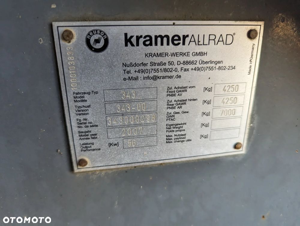 Kramer 580 - 3
